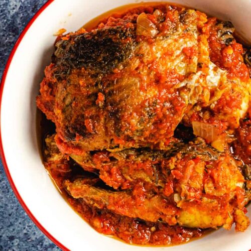 Peppered/Stewed Fish